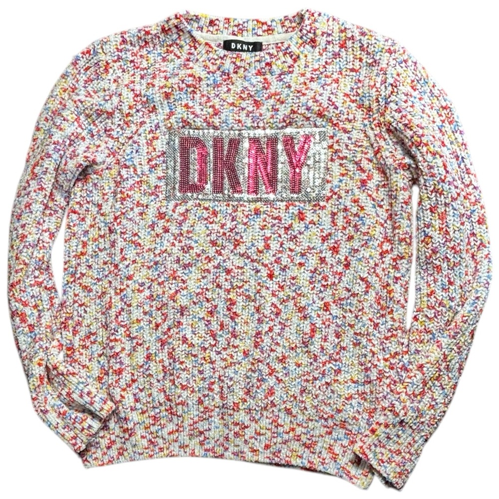 Girls DKNY Rainbow 🌈 Sweater | Large